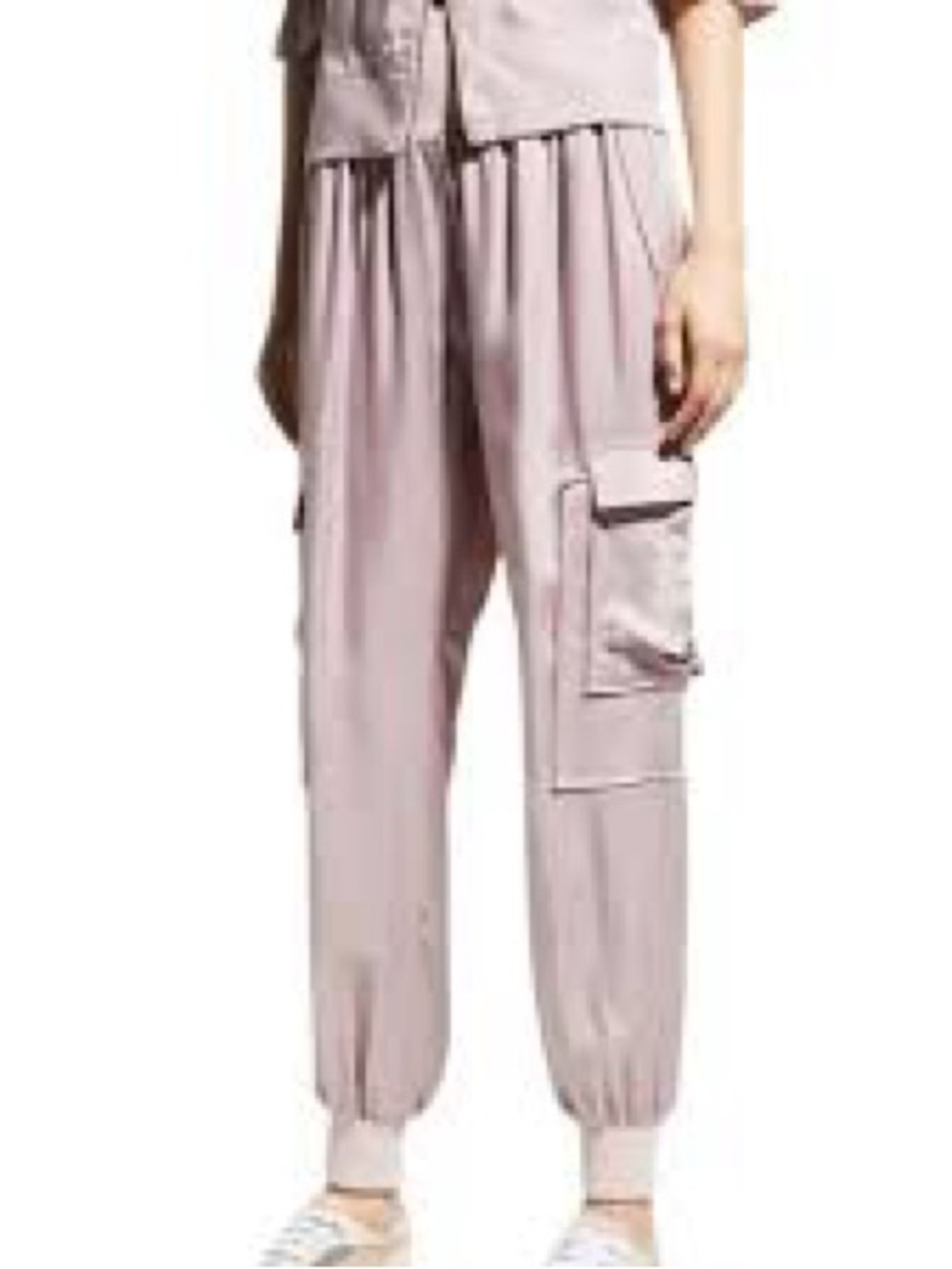 Young Fabulous & Broke Soft Blush Cargo Joggers